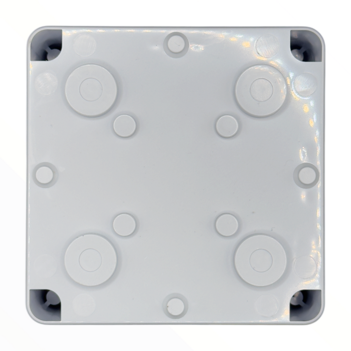 Caja estanca st1 ABS h100xw100xd70 IP65 r7035 CNC - vista 4