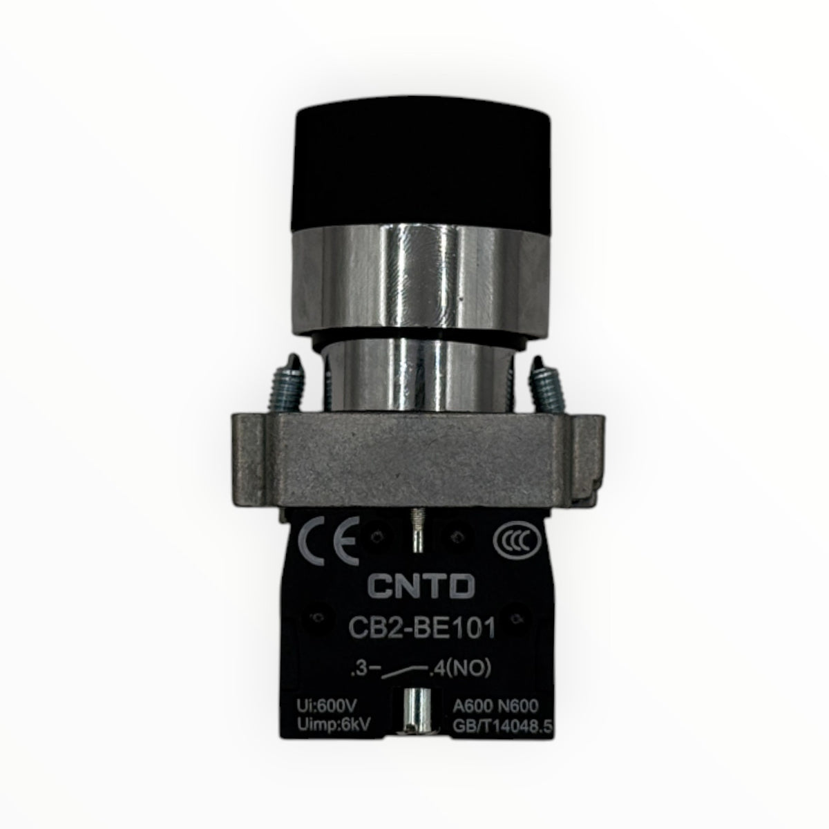 Botón selector 3 posiciones 22 mm CNTD CB2-BE101 - vista 4