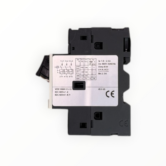 Guardamotor 1.6a - 2.5a - SKU: CN 2145 — Automatización Industrial Chile | BDTEC