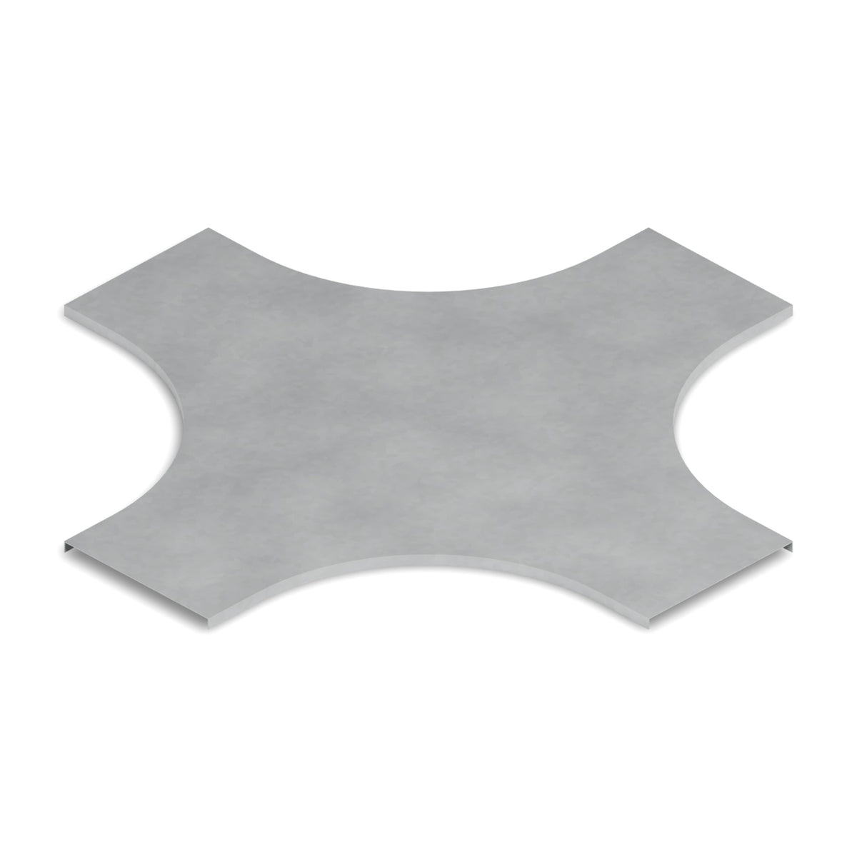Tapa derivación cruz escalerilla/bandeja 200mm galvanizada BDTEC