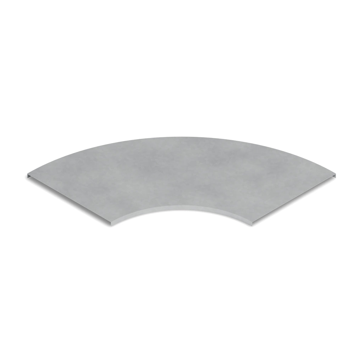 Tapa curva horizontal escalerilla/bandeja 300mm galvanizada BDTEC