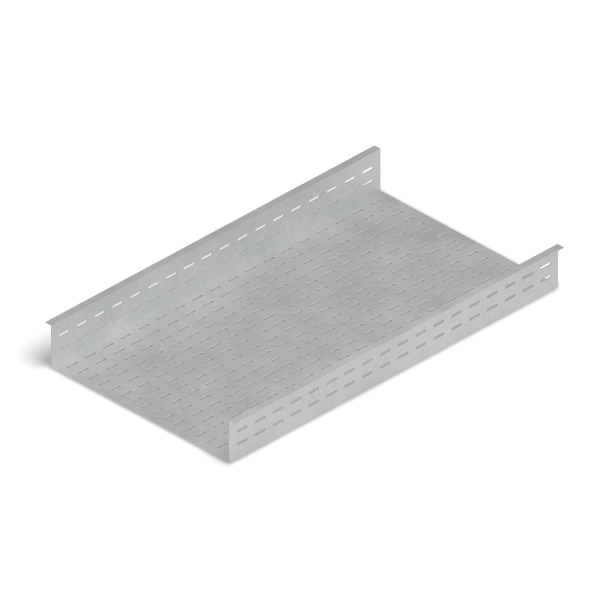 Bandeja portaconductores ranurada 500x100mm 3m galvanizada BDTEC