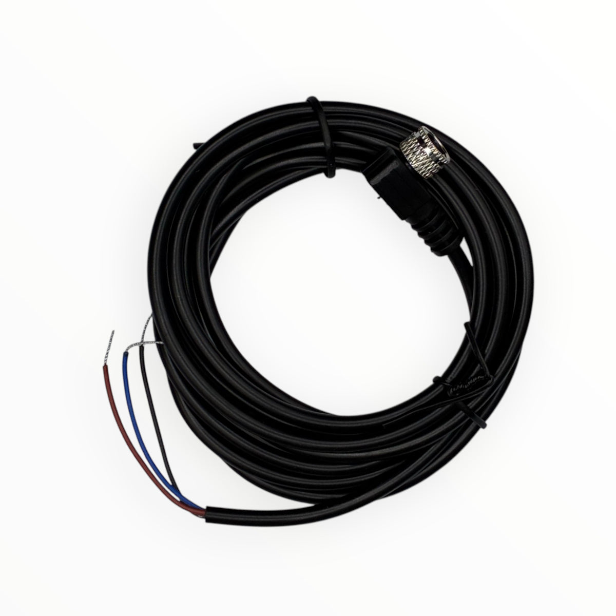Cable conector de inyector M8, hembra, 90 grados, 3 polos, 3 hilos, 2 m IBEST C8-L-F-3A - vista 3