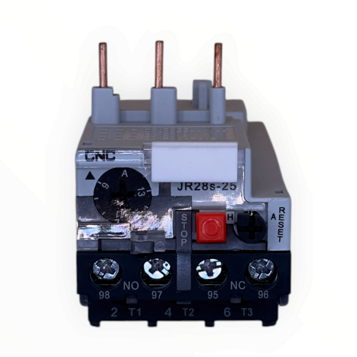 Relé térmico de sobrecarga 9-13A para contactor CNC JR28s-25 9-13A