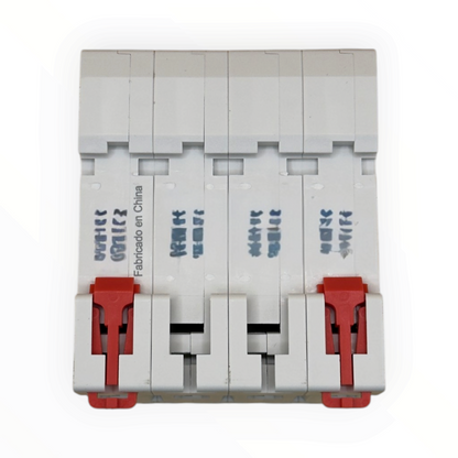 Interruptor termomagnético 4P 50A curva C 10kA CNC YCB9-80H 4P C50 - vista 6