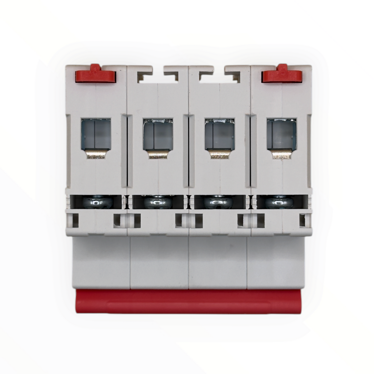 Interruptor termomagnético 4P 50A curva C 10kA CNC YCB9-80H 4P C50 - vista 5