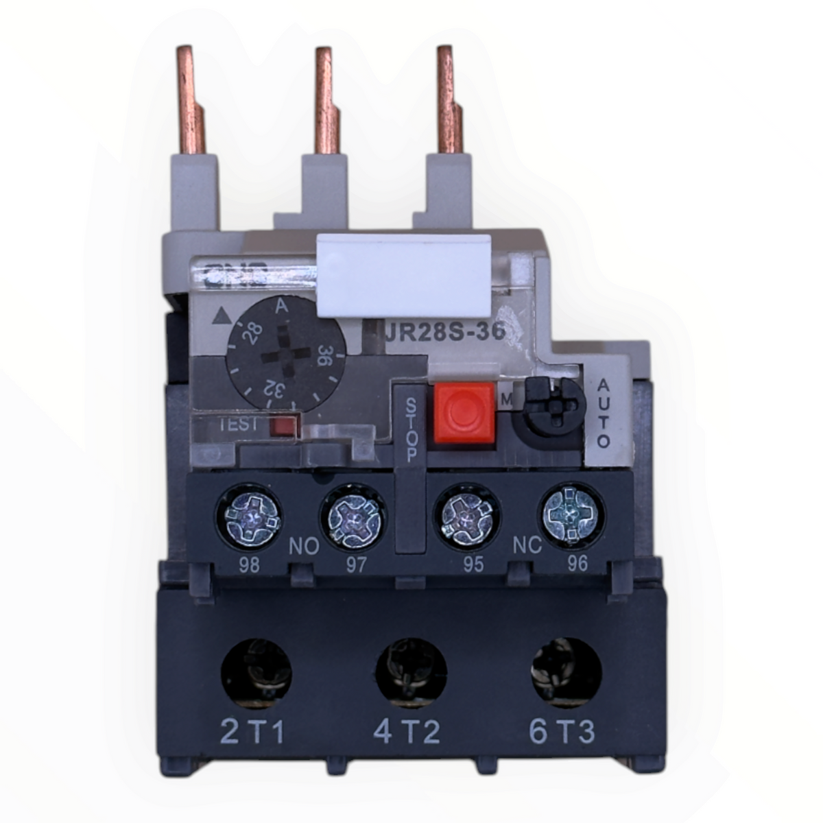 Relé térmico de sobrecarga 28-36A para contactor CNC JR28s-36 28-36A
