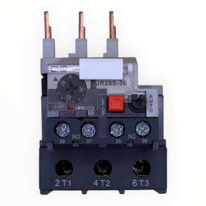 Relé térmico de sobrecarga 28-36A para contactor CNC JR28s-36 28-36A