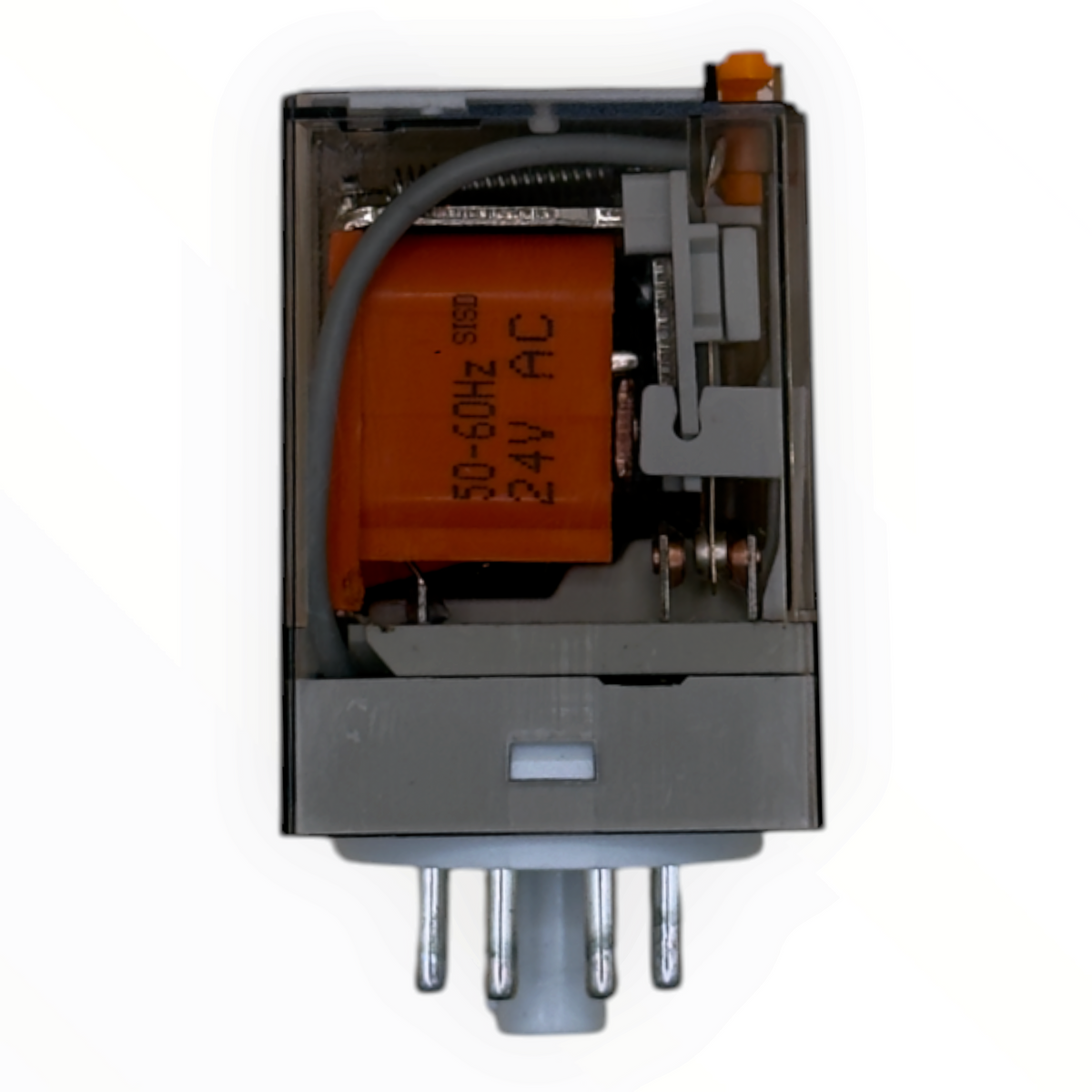 Relé octal bobina 24 VAC - contacto 220 VAC 10 A 2NC-2NO CNC 60.12-I.8.024.0040 - vista 4