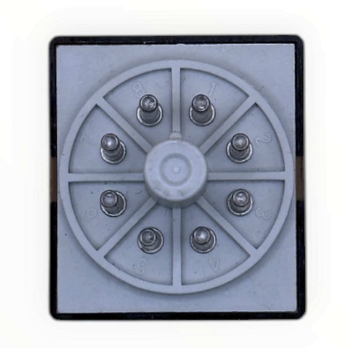 Relé octal bobina 24 VAC - contacto 220 VAC 10 A 2NC-2NO CNC 60.12-I.8.024.0040 - vista 6