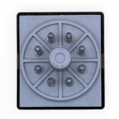 Relé octal bobina 24 VAC - contacto 220 VAC 10 A 2NC-2NO CNC 60.12-I.8.024.0040 - vista 6