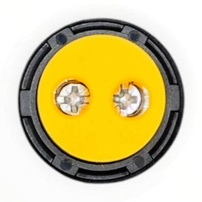 Luz piloto led amarillo 22 mm 220 V CNC AD22-22DS - vista 3