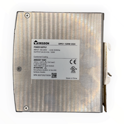 Fuente de poder riel DIN 120W 24VDC 5A Degson DPS1-120W-D24 - vista 2