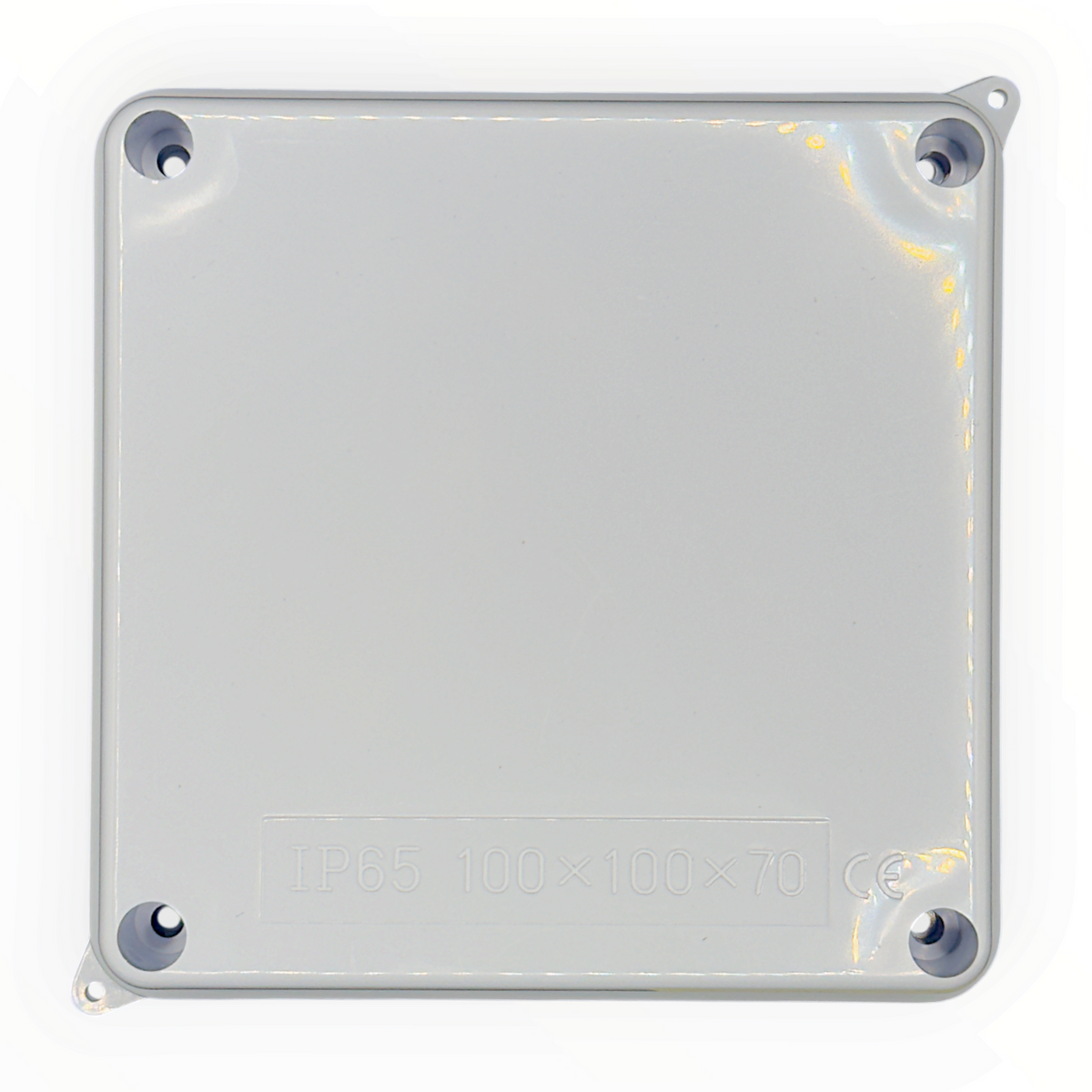 Caja estanca st1 ABS h100xw100xd70 IP65 r7035 CNC