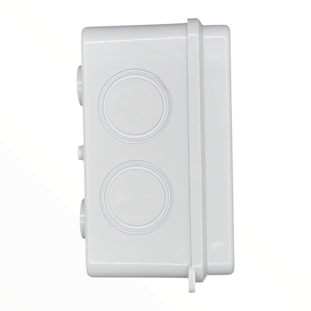 Caja estanca st1 ABS h100xw100xd70 IP65 r7035 CNC - vista 2