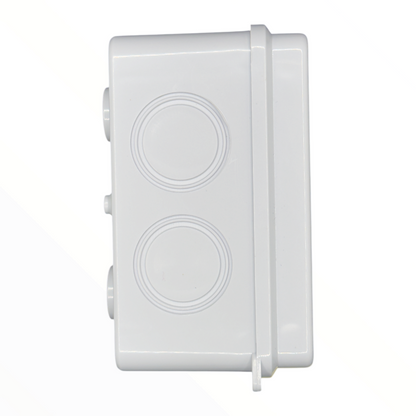 Caja estanca st1 ABS h100xw100xd70 IP65 r7035 CNC - vista 2