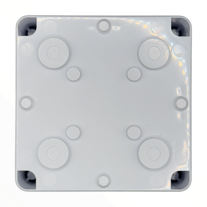 Caja estanca st1 ABS h100xw100xd70 IP65 r7035 CNC - vista 4