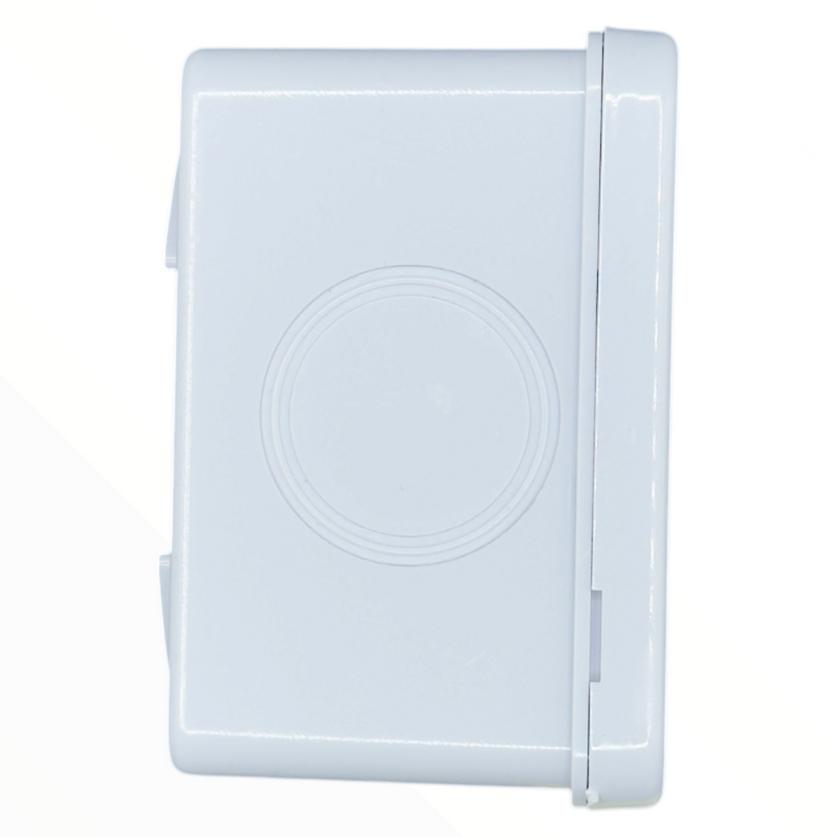 Caja estanca st1 ABS h80xw80xf50 IP55 r7035 CNC - vista 2