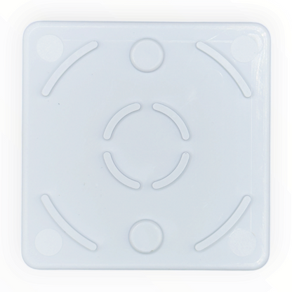 Caja estanca st1 ABS h80xw80xf50 IP55 r7035 CNC - vista 4