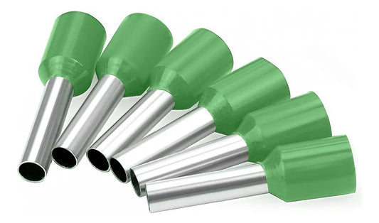 Ferrul 10awg 6mm2 verde (100u) - SKU: CN 2606 — Automatización Industrial Chile | BDTEC
