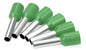 Ferrul 10awg 6mm2 verde (100u)