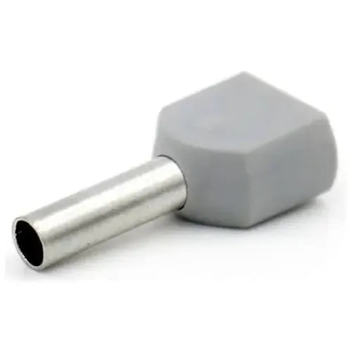 Ferrul doble 2x0.75mm gris (100u) - SKU: CN 2609 — Automatización Industrial Chile | BDTEC
