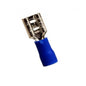 Terminal hembra 16~14awg ancho 5 mm azul (100u)