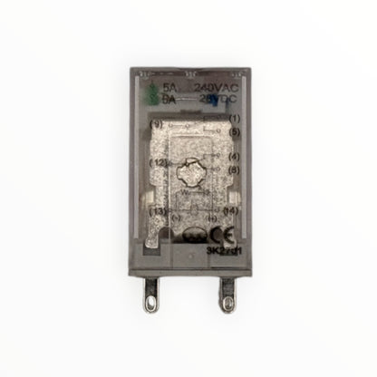 Mini rele 2 polos, 8 pines 24vdc 5a [CKE-2CS024]