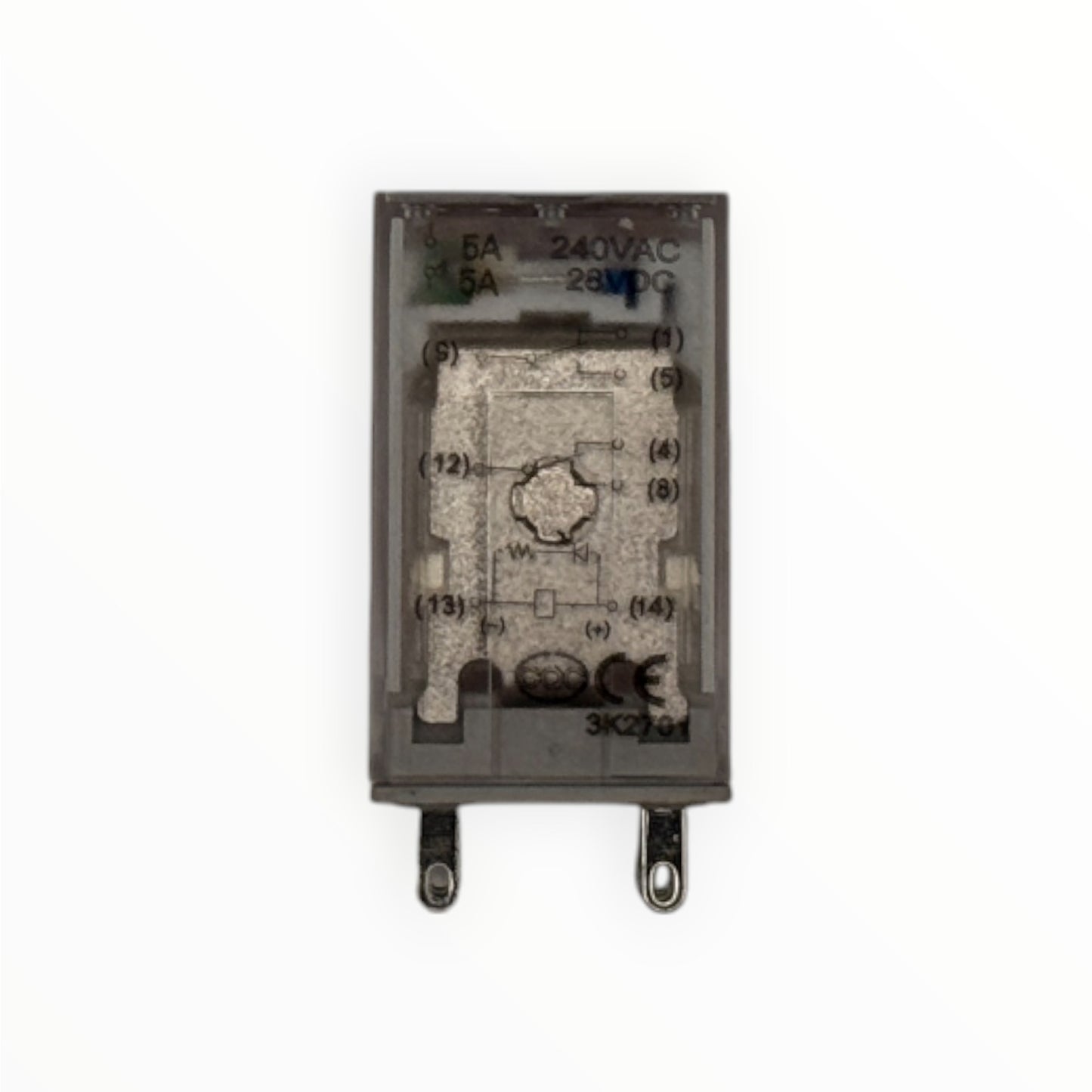 Mini rele 2 polos, 8 pines 220vdc 5a [CKE-2CS220] - SKU: CN 1021 — Automatización Industrial Chile | BDTEC