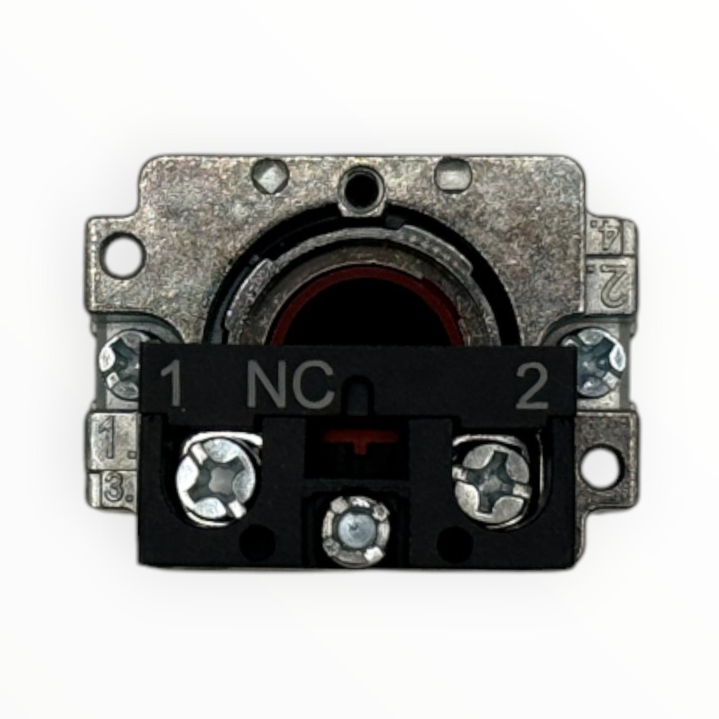 Boton pulsador 22mm rojo [CB2-BA42]