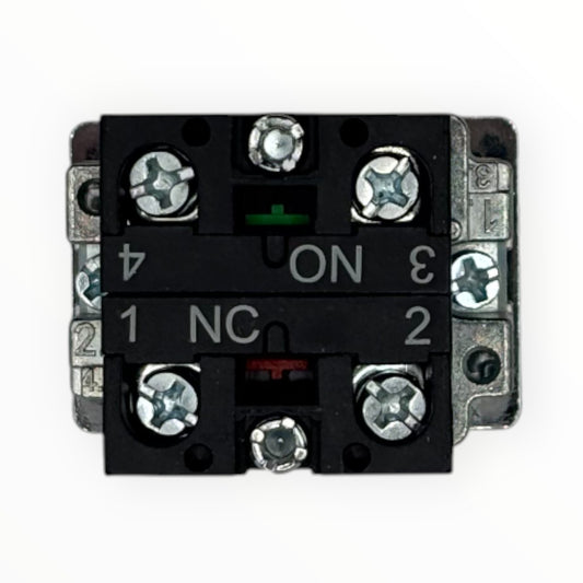 Boton pulsador on/off rojo y verde cuadrado [CB2-BL8325] - SKU: CN 1034 — Automatización Industrial Chile | BDTEC
