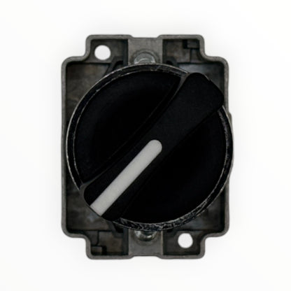 Boton selector 2 posiciones 22mm [CB2-BD21]