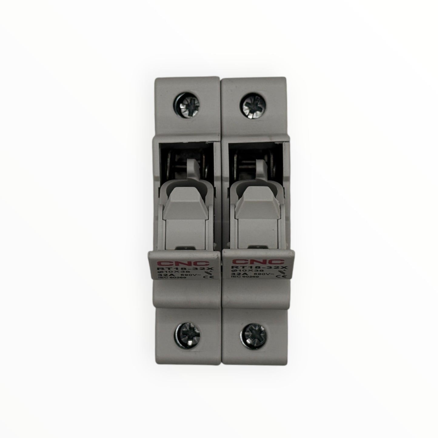 Porta fusible rt18-32x c/led alarma 2p