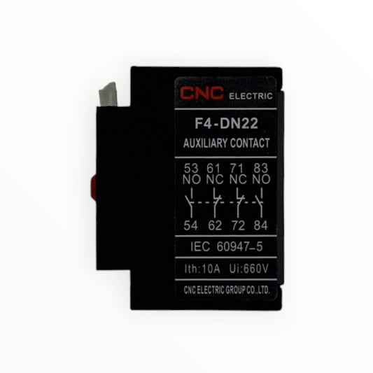Contacto auxiliar frontal 1no-2nc para cjx2s - SKU: CN 2101 — Automatización Industrial Chile | BDTEC