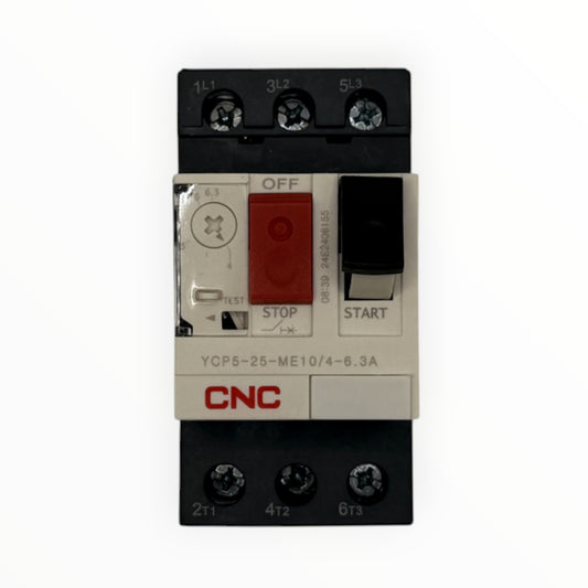 Guardamotor 4a - 6.3a ycp5-25me - SKU: CN 2107 — Automatización Industrial Chile | BDTEC