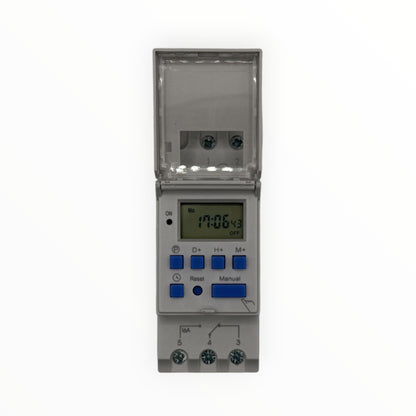 Reloj control digital 220vac 1no1nc c/reserva 360h