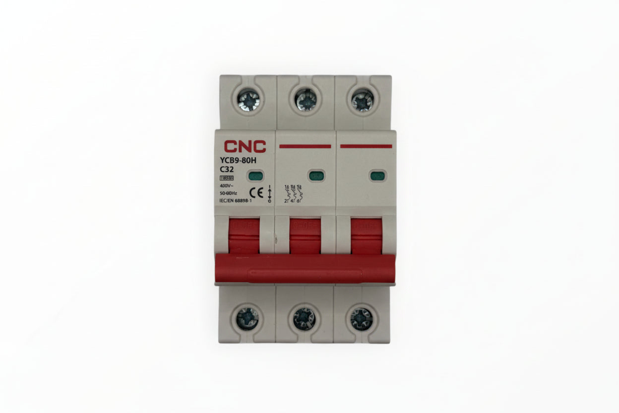Interruptor termomagnetico 3p c 32a 10ka