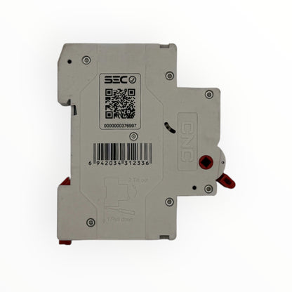 Interruptor termomagnetico ac 1p c 6a 6ka