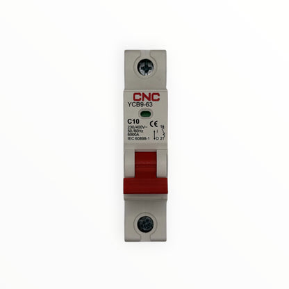 Interruptor termomagnetico ac 1p c 10a 6ka