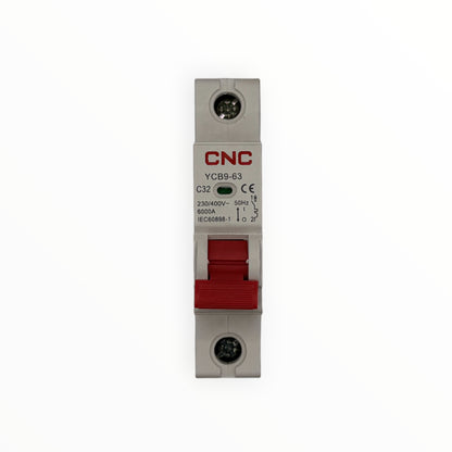 Interruptor termomagnetico ac 1p c 32a 6ka