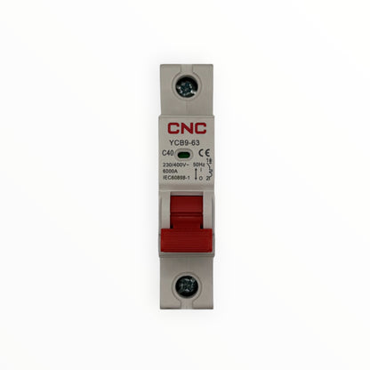 Interruptor termomagnetico ac 1p c 40a 6ka