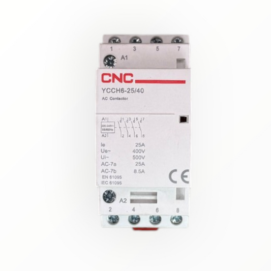 Contactor modular 2p 25amp bob 220v 4no - SKU: CN 2144 — Automatización Industrial Chile | BDTEC