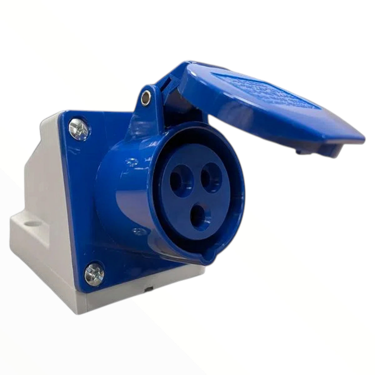 Enchufe industrial hembra sobrepuesto 2P T 16 A IP44 CNC - vista 2