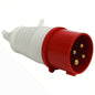 Enchufe industrial macho volante 3P T 32 A IP44