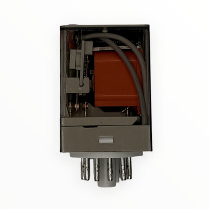 Rele 11 pines bob. 110vac cont. 220vac 10a 3nc-3no