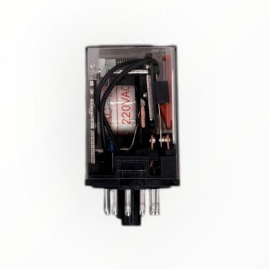 Rele 11 pines bob. 220vac - cont. 220v 3nc-3no - SKU: CN 2302 — Automatización Industrial Chile | BDTEC
