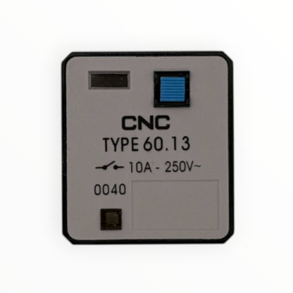 Rele 11 pines bob. 24vdc - cont. 220vac 3nc-3no