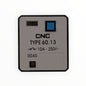 Rele 11 pines bob. 24vdc - cont. 220vac 3nc-3no