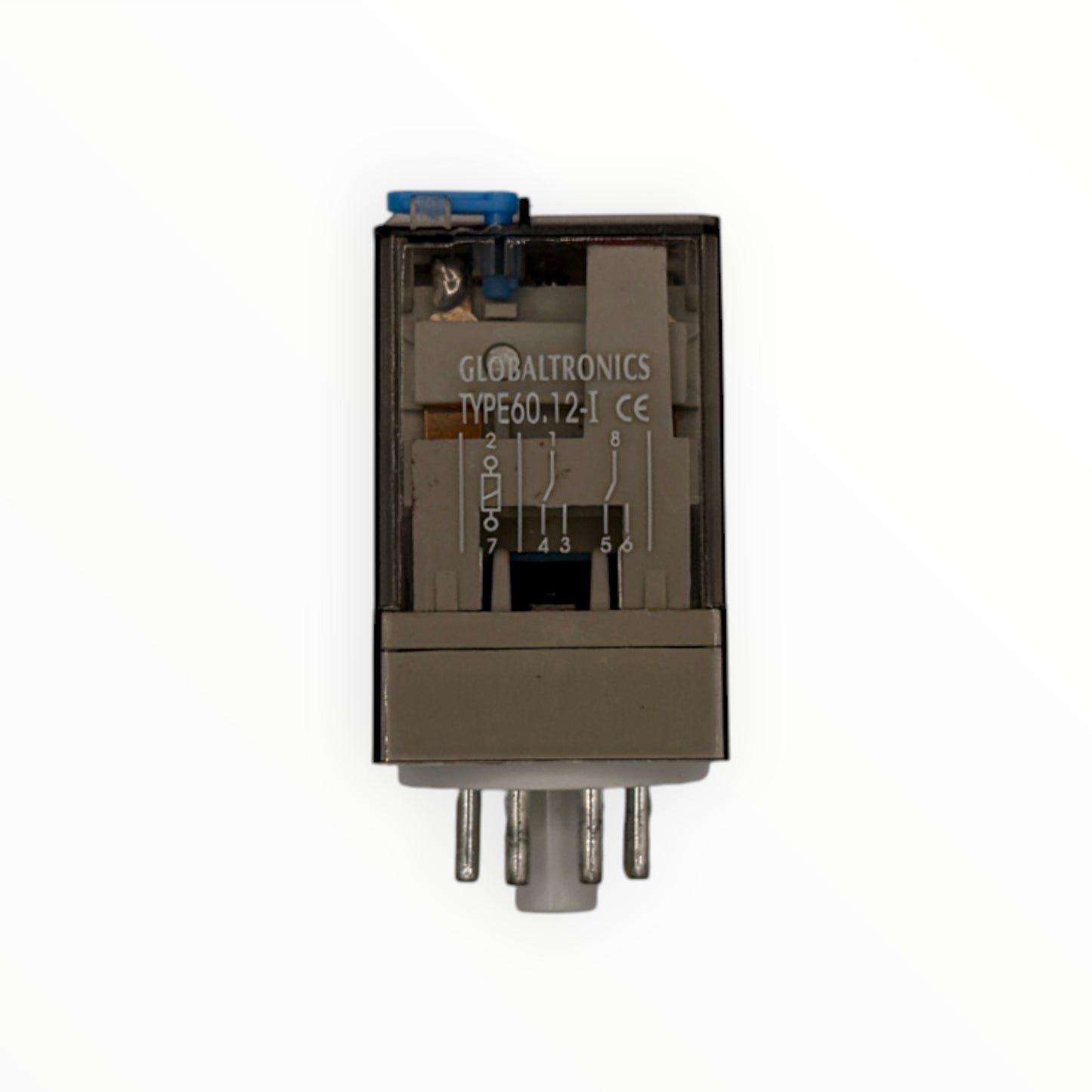 Rele octal bob. 12vdc - cont. 220vac 10a 2nc-2no
