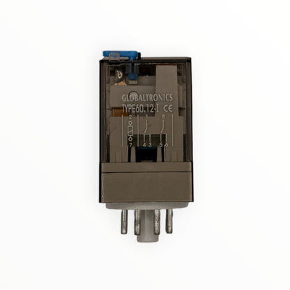 Rele octal bob. 12vdc - cont. 220vac 10a 2nc-2no